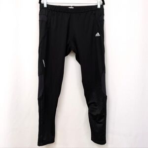 Adidas Response Pants Drawstring Waist Reflective Accents Running Workout XL